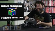 HDMI Nintendo 64 - PixelFX Retro Gem Shiny Edition - Adam Koralik
