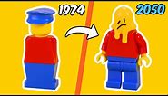 the EVOLUTION of LEGO MINIFIGURES…