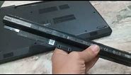 what is inside dell laptop battery : open dell laptop battery