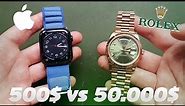 Apple Watch vs Rolex Day Date - The Battle (Features, Design, Battery Life)