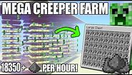 Minecraft: MEGA Creeper Farm | 18000+ Per Hour Gunpowder | Minecraft 1.16 - 1.19+ | Tutorial
