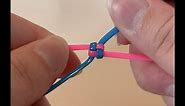 How to Start a 2 Stranded Boondoggle (Box Stitch)