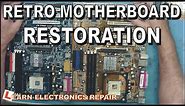 Retro Gaming P4 Socket 478 Recapping & Restoration - How to restore old motherboards