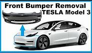 How to Remove Front Bumper on Tesla Model 3 - Step By Step Guide
