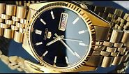 Gold Seiko 5 - 7009-3110 Unboxing | Vintage 1995 | Amazing black dial | Poor Man’s Rolex Datejust