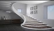 100 Modern staircase design ideas 2023 - Living room stair designs for home interior