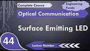 Surface Emitting LED (Basics, Structure, Wokring, Radiation, Advantages, Properties & Disadvantages)