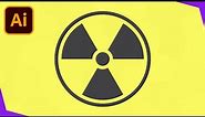 How To Draw A Radioactive Symbol In Adobe Illustrator