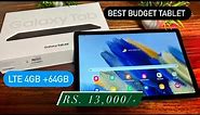 Samsung Tab A8 LTE (4GB + 64GB) unboxing and first impression at cheapest price || Best Croma offer