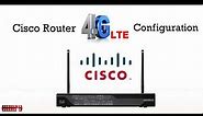Cellular SIM Configuration in Cisco 4G LTE Router #4gLTE #cellular #sim #cisco899 #800series