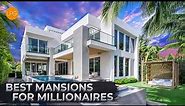2 HOUR TOUR OF THE MOST LUXURIOUS HOMES & MANSIONS OF MILLIONAIRES
