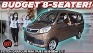 2020 Foton Gratour Mini Van : Budget 8 Seater Philippines