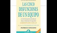 Las cinco disfunciones de un equipo de Patrick Lencioni -Programa Básicos - Ivanna Ongay