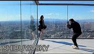 🗻Stunning Mt. Fuji from New Year's Shibuya Sky in Shibuya, Tokyo Japan 4K 60fps