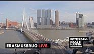 Live Stream - Erasmusbrug, Kop van Zuid, Cruise Terminal Rotterdam