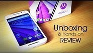 MOTO G 3rd Generation Unboxing & Hands on Review / Moto G3 2015