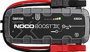 NOCO Boost X GBX155 4250A 12V UltraSafe Portable Lithium Jump Starter, Car Battery Booster Pack, USB-C Powerbank Charger, and Jumper Cables for up to 10.0-Liter Gas and 8.0-Liter Diesel Engines