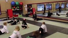 Martial Arts Kids Class Example (Age 4-6)
