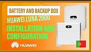 Huawei LUNA2000 Lithium Battery and BACKUP BOX Tutorial (Installation and Setup)