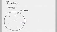 SOLVED: Compare and contrast Thomson's plum pudding atomic model withRutherford's nuclear atomic model.
