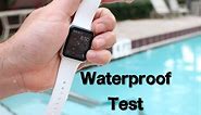 Apple Watch Waterproof Test