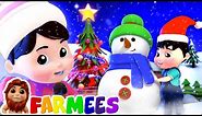 We Wish You A Merry Christmas | Xmas Songs & Carols for Kids | Farmees Cartoon