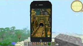 Fully working iPhone 4S on Minecraft with Redstone!