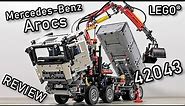 LEGO 42043 Review | LEGO Mercedes-Benz Arocs | Review 42043 LEGO Technic 2015 | LEGO Truck