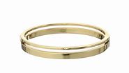 Michael Kors Jewelry Hinged Gold Bangle Bracelet