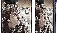 Head Case Designs Officially Licensed HBO Game of Thrones Bran Stark Quotes Hybrid Case Compatible with Apple iPhone 15 Pro Max