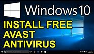 ✔️ Windows 10 - Free Avast Antivirus - How to Install Free Antivirus for Windows 10