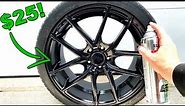 How To Spray Paint Your Wheels the Right Way (ONLY $25!)