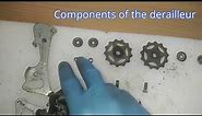 How to Service Shimano Acera Rear Derailleur | Bicycle Gear i.e. derailleur components