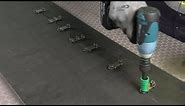 Performing a conveyor belt rip repair with Flexco® Bolt Solid Plate Fasteners