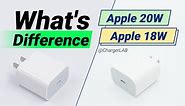 What's Difference Between Apple 20W and Apple 18W Charger