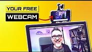 📱 ➡ 📷 How To Use Smartphone As Webcam Without Any Phone App ( FREE! )