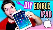 DIY Edible iPad! | EAT Apple Products! | How To Make Chocolate Mac Tablet!