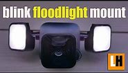 Blink Floodlight Mount Accessory Review - Features, Unboxing, Setup, Installation and Testing