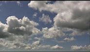 Cloudy Sky Time Lapse HD 720p