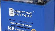 Mighty Max Battery YB9A-AGEL - 12 Volt 9 AH, GEL Type, 130 CCA, Rechargeable Maintenance Free SLA AGM Motorcycle Battery (1 Pack)