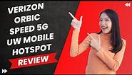 Experience lightning-fast internet speeds: Verizon Orbic Speed 5G UW Mobile Hotspot Review