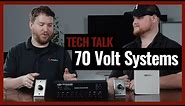 How to Wire a Basic 70 Volt Speaker System in Parallel to an Amplifier on Pro Acoustics TechTalk Ep5