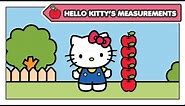 The World of Hello Kitty ~ Apple measures (English)