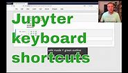 My favorite Jupyter notebook shortcuts