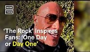 'The Rock' Shares Inspiring Message for Sticking With New Year's Resolutions