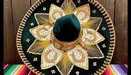Authentic Mexican Adult Sombrero -Green Bay Packers Colors (2bc300)