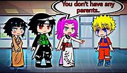 Dress like your parents 💔😔| Naruto meme | Gacha Club