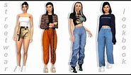 the sims 4: streetwear lookbook | full cc list
