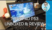 Lenovo ThinkPad P53 Mobile Workstation with NVIDIA Quadro RTX 5000 | Unboxed & Review!