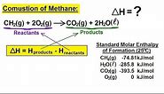 Chemistry - Thermochemistry (5 of 37) Enthalpy: Example 1 (Combustion of Methane)